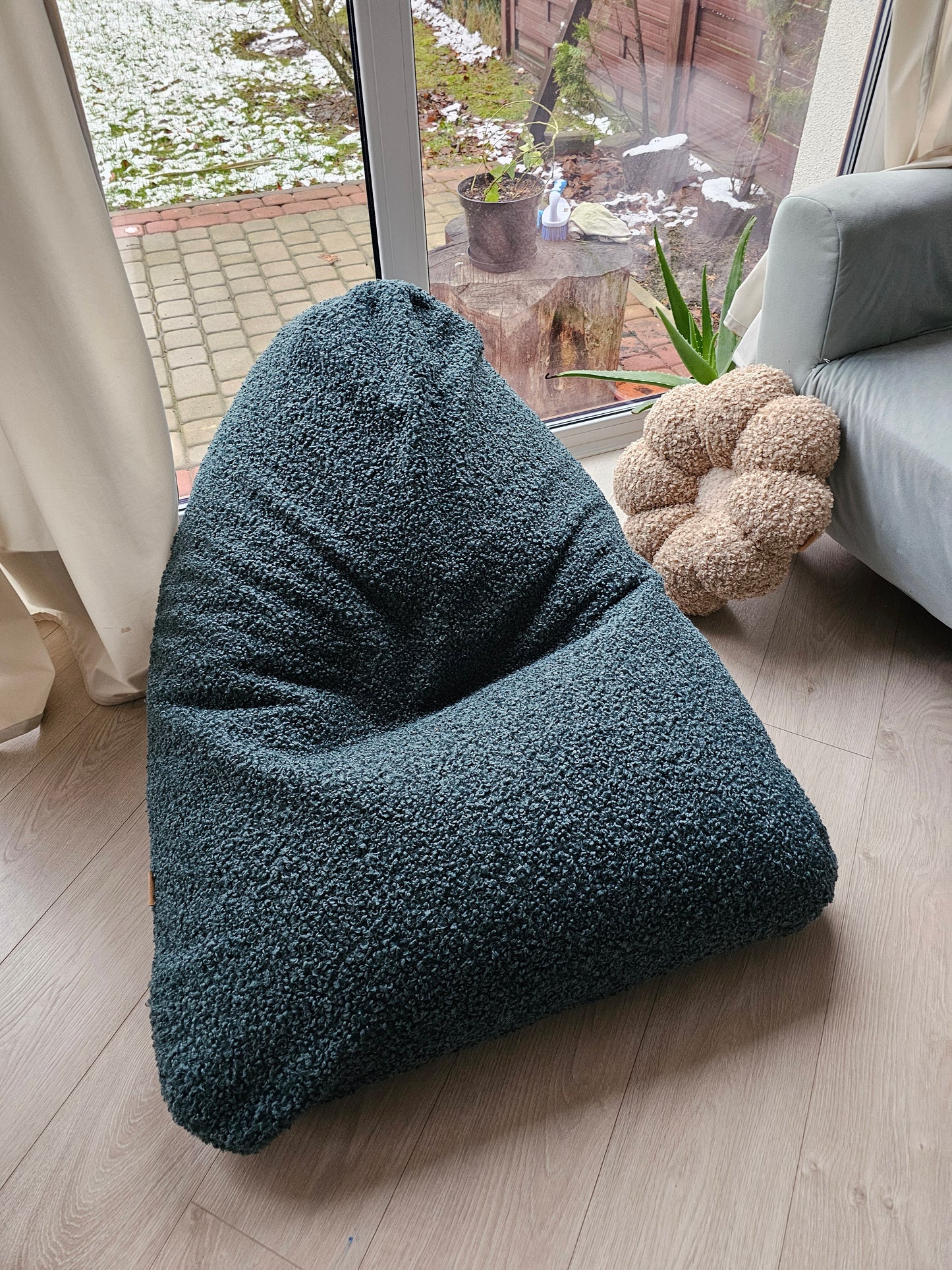 Handmade Soft Seating Pouf